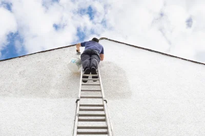 Peinture extérieure à Courtemanche — façades et ravalement